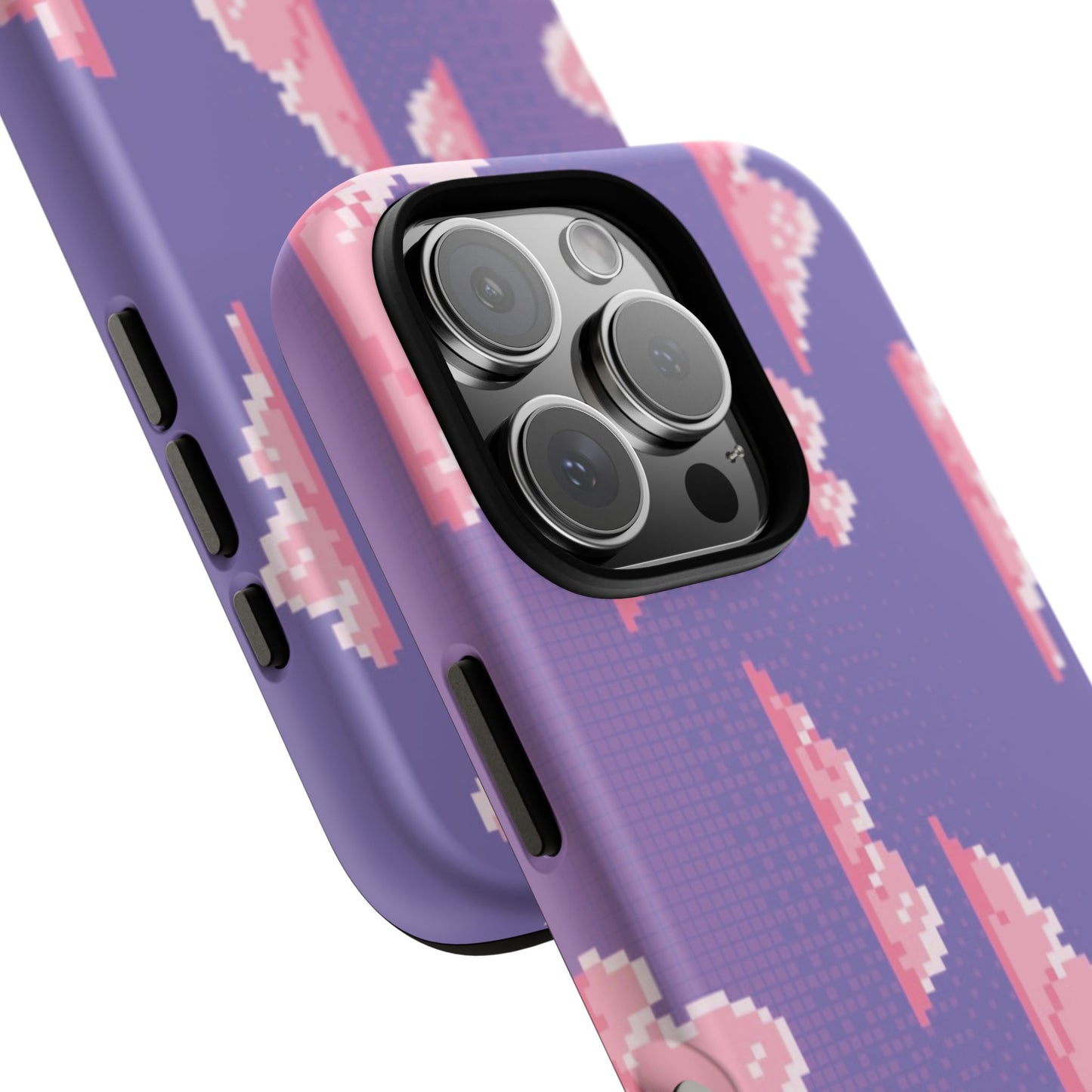 Purple Cotton Candy Sky Tough Phone Case for Apple