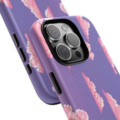 Purple Cotton Candy Sky Tough Phone Case for Apple