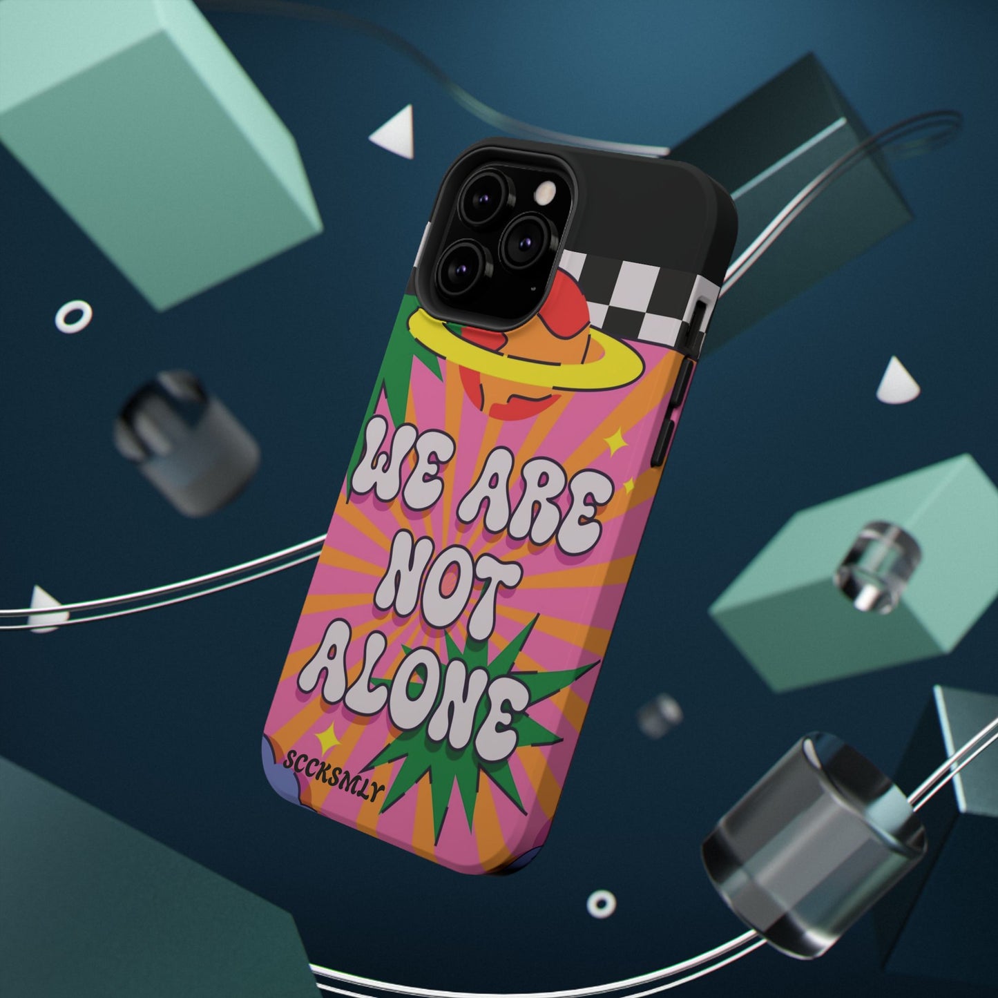 WE ARE NOT ALONE Tough Phone Case for Apple