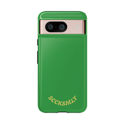 SOLID Green Grin Tough Case for Google Pixel