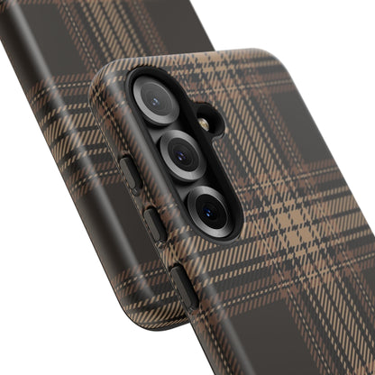 Brown Bread Plaid Tough Phone Case Samsung
