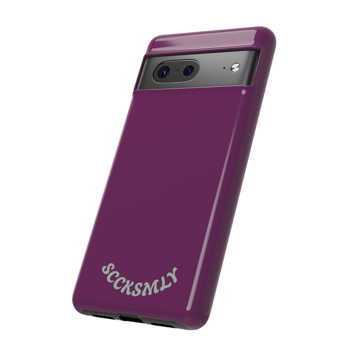 SOLID Amethyst Matte Tough Phone Case for Google Pixel