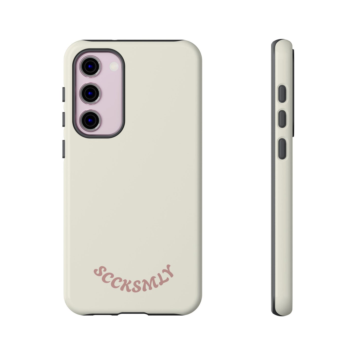 Sweet Oat Milk Tough Phone Case for Samsung