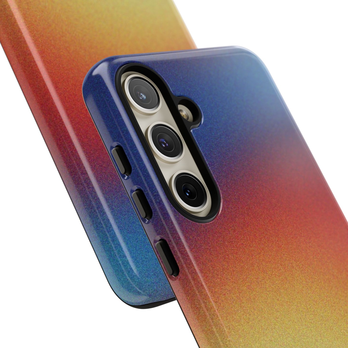 Faded Sunset Aura Tough Phone Case for Samsung