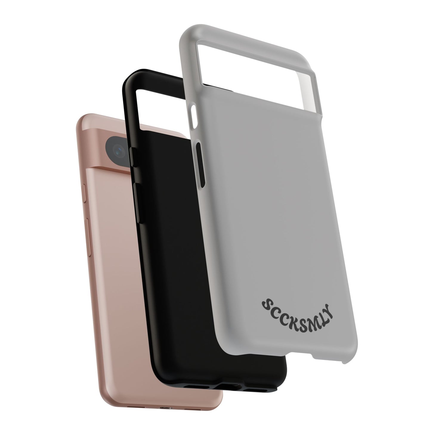 SOLID Asphalt Acid Tough Case for Google Pixel