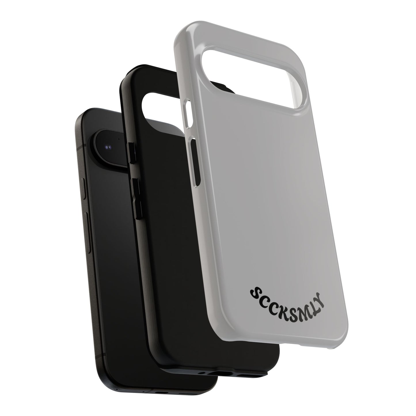 SOLID Asphalt Acid Tough Case for Google Pixel