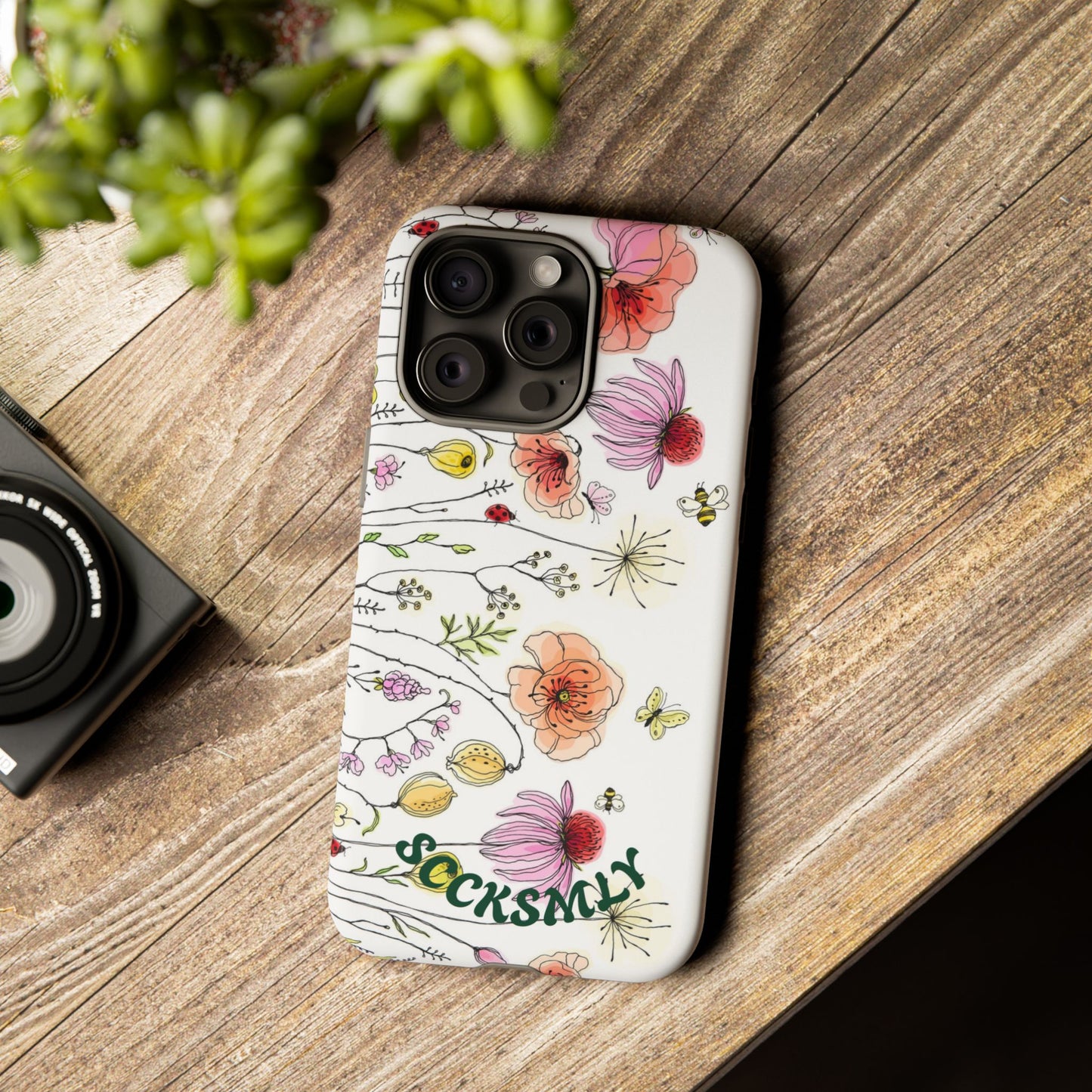 Wonderful Garden Tough Phone Case for Apple