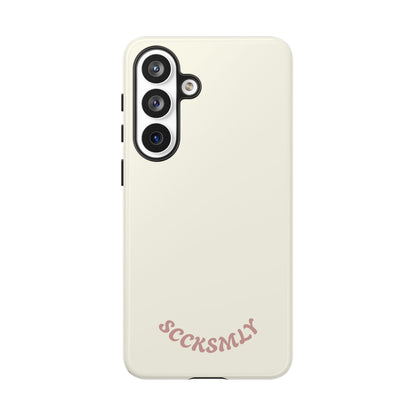 Sweet Oat Milk Tough Phone Case for Samsung