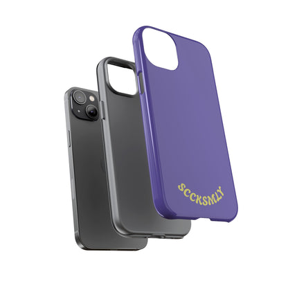 SOLID Dreamy Dusk Purple Tough Case for Apple