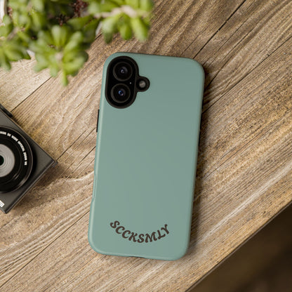 SOLID Fudge Mint Crunch Tough Phone Case for Apple