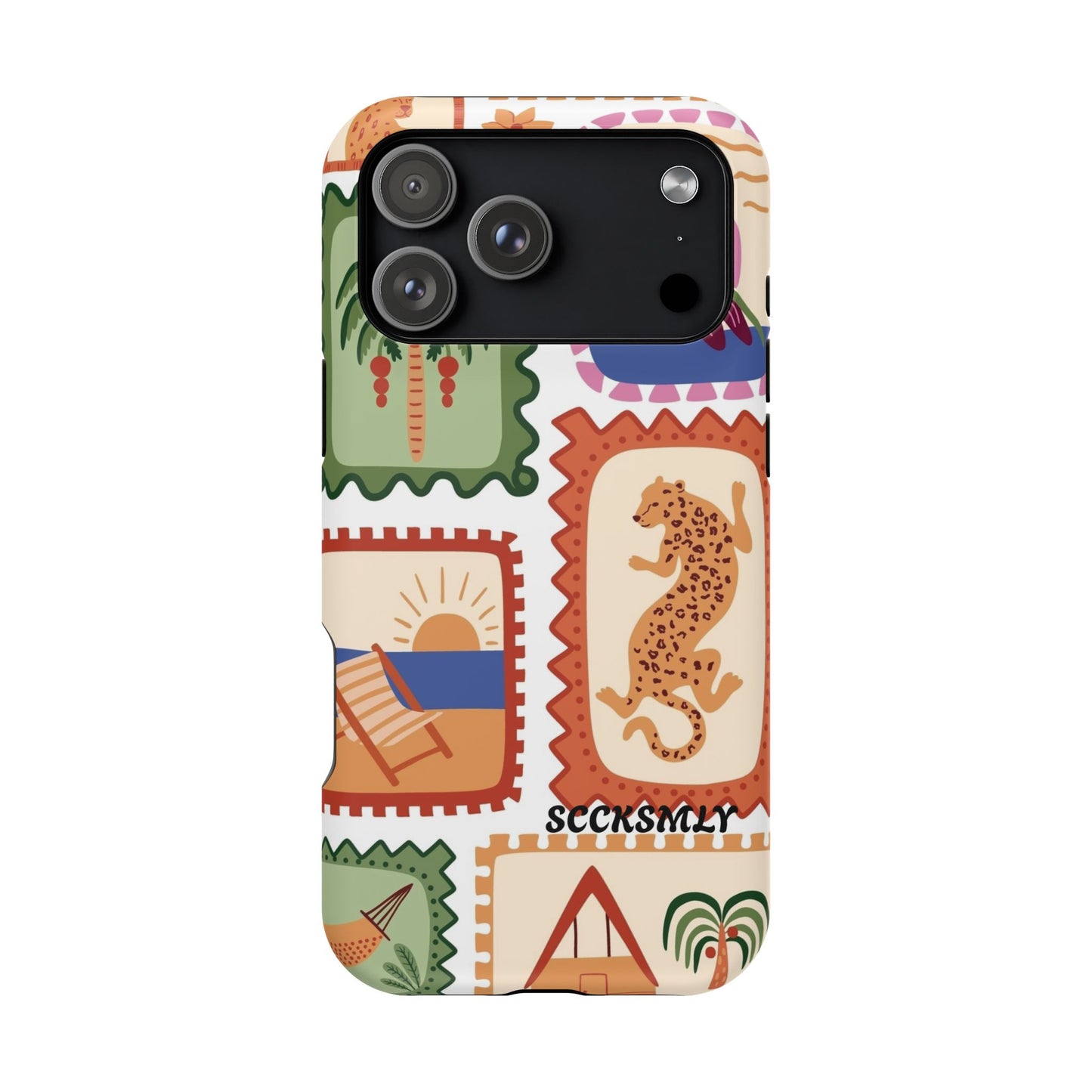 Tropical Print Phone Case for Apple