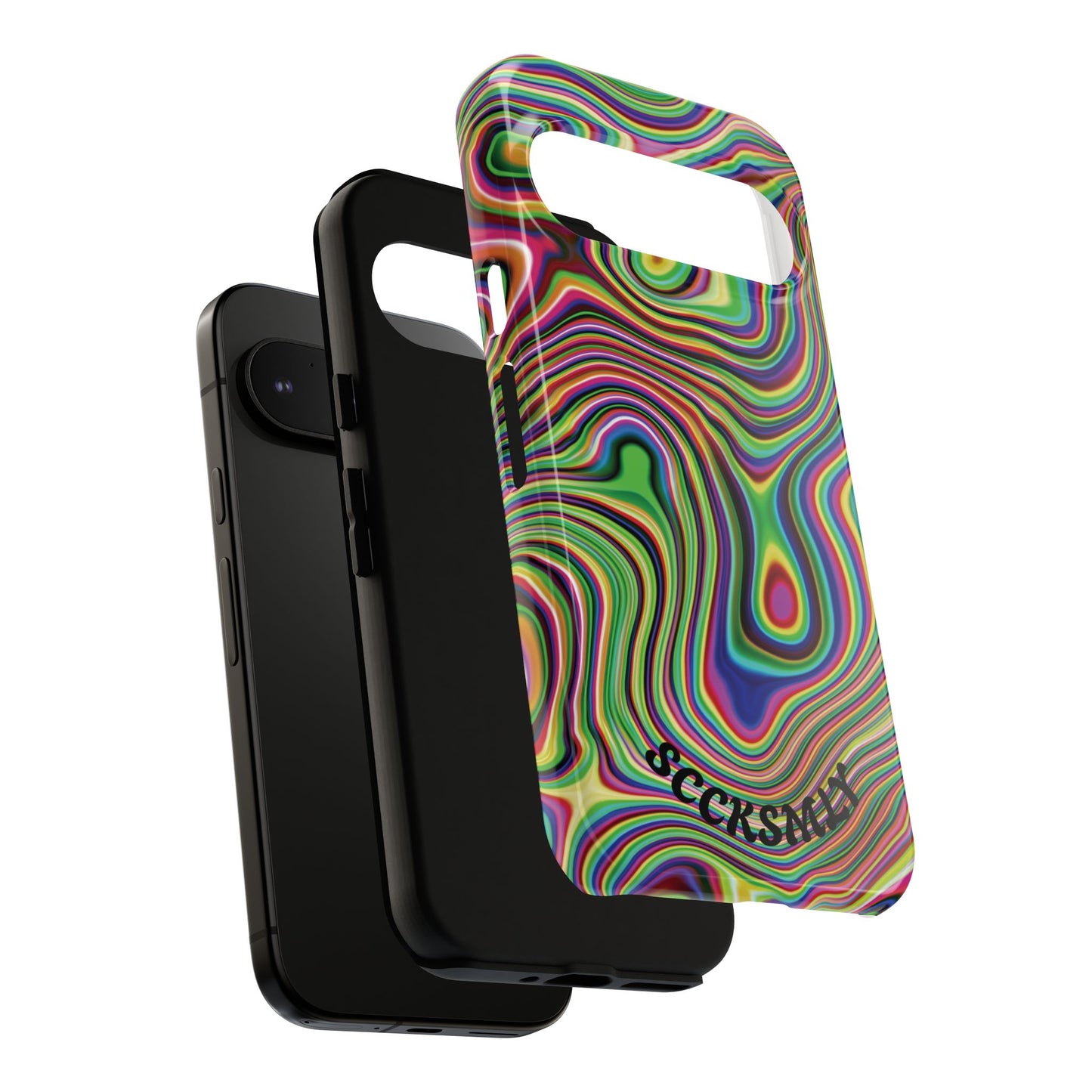 Acid Swirl Phone Case for Google Pixel
