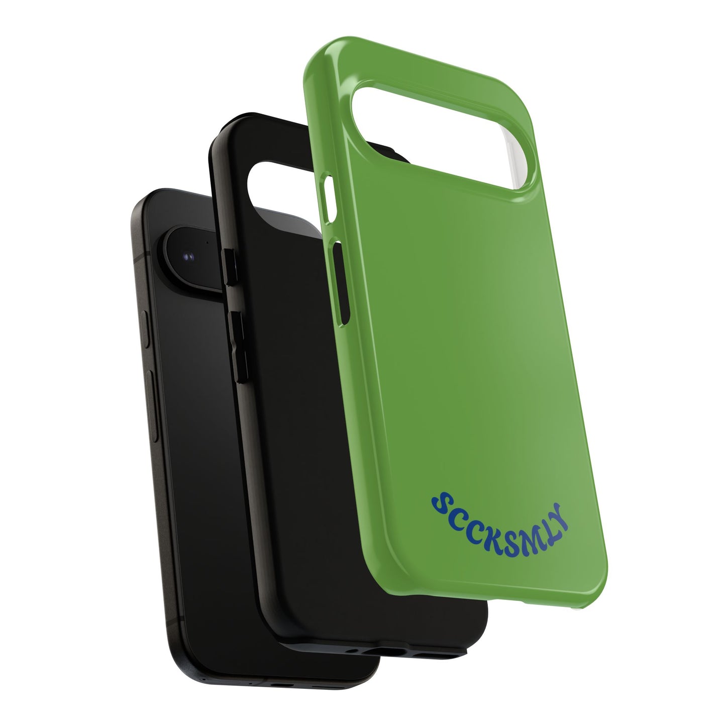 SOLID Matcha Moss Tough Phone Case for Google Pixel