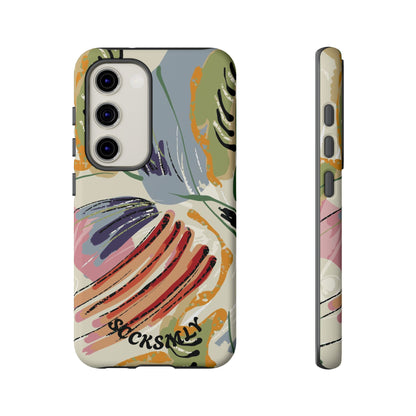 Botanical Strokes Palette Tough Phone Case for Samsung