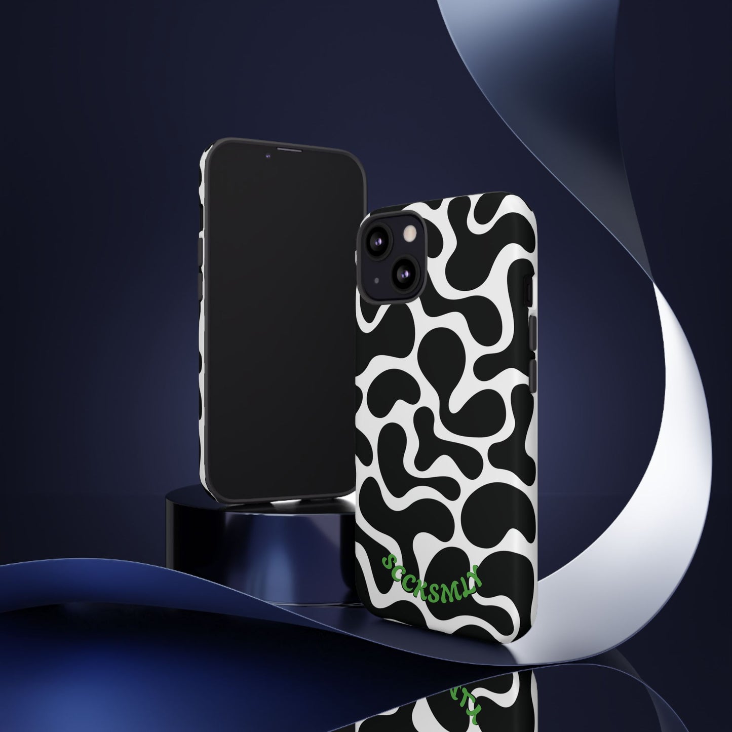 Spotted Oreo Tough Phone Case for Apple