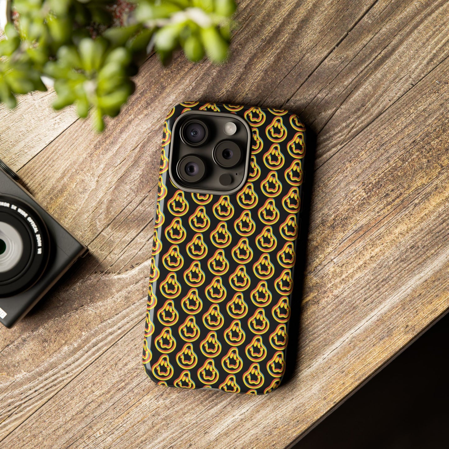 Solid SCCKSMLY Tough Phone Case for Apple
