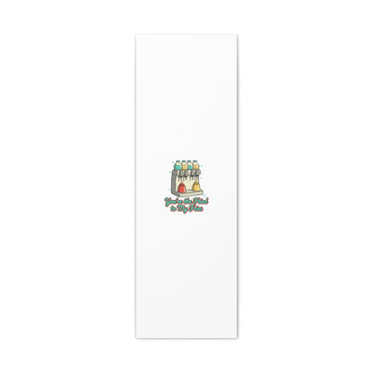 You’re the Fried to My Fries Canvas | Retro Diner Matchbook, Pantry Label Art