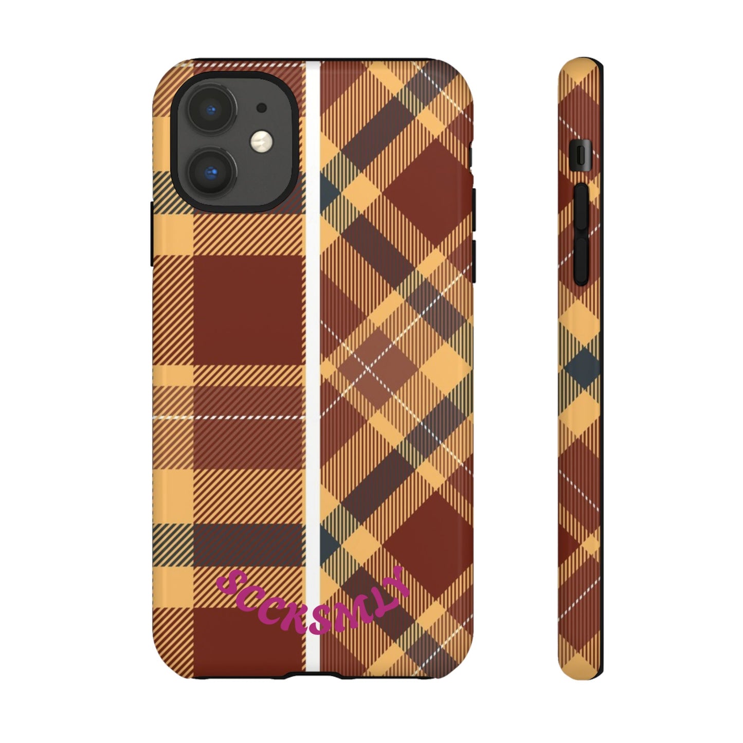 Autumn Plaid Phone Case for Apple