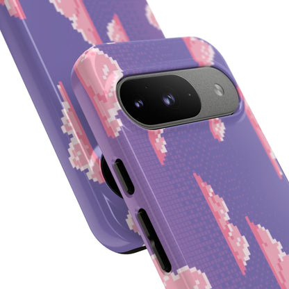 Purple Cotton Candy Sky Tough Phone Case for Google Pixel