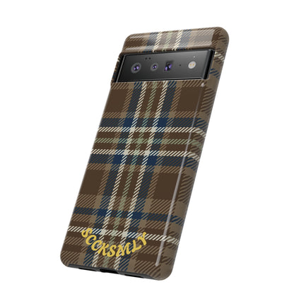 Earth and Sky Plaid Phone Case for Google Pixel