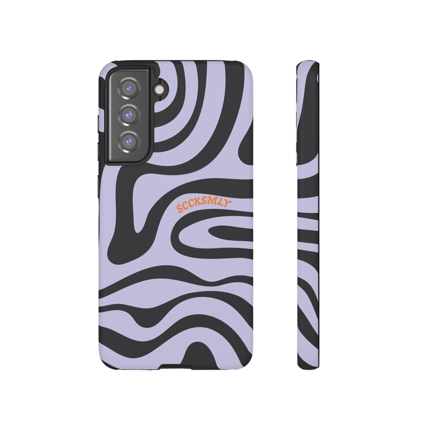 Purple Swirl Phone Case for Samsung