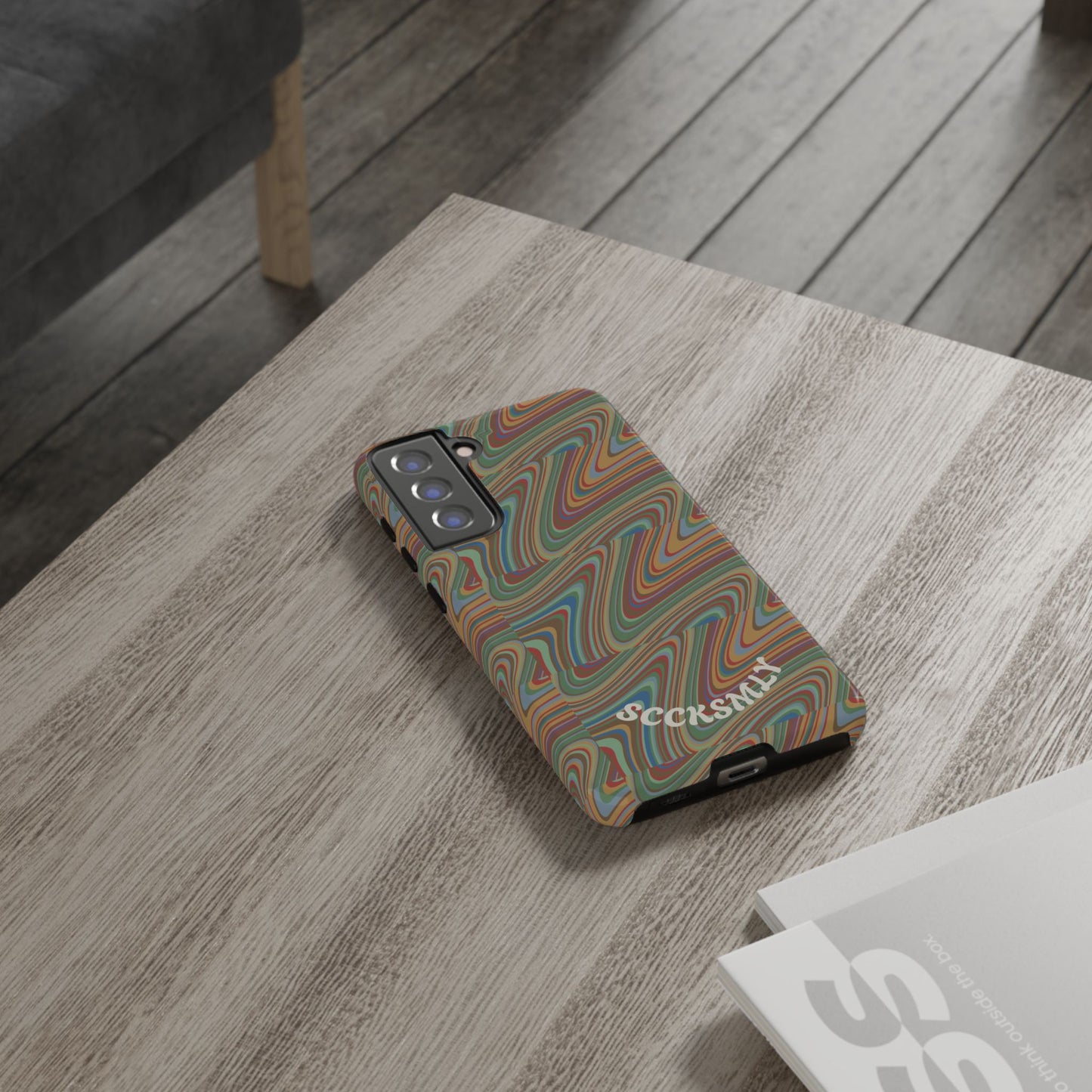 Earthly Waves Tough Phone Case for Samsung