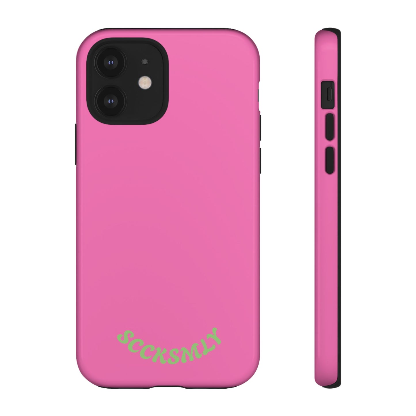 SOLID Sweet Static Pink Tough Case for Apple