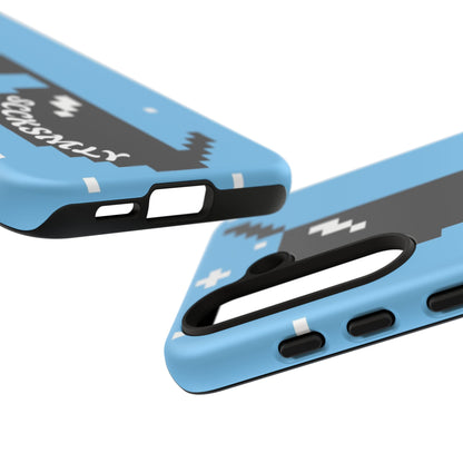 Pixel Glass Tough Phone Case for Samsung