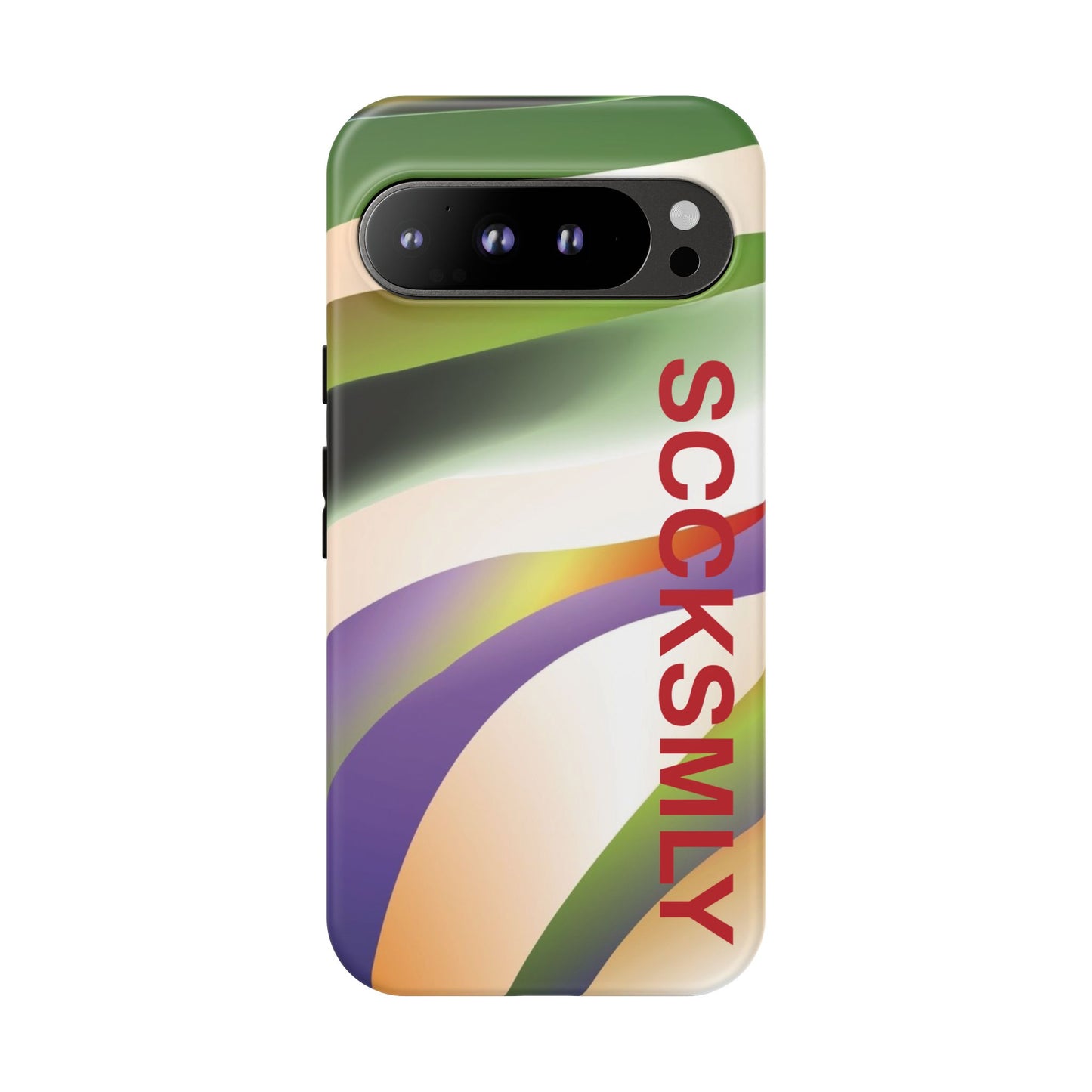 Green Waves Phone Case for Google Pixel