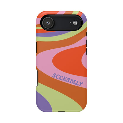 Curvy Swirl Phone Case for Apple