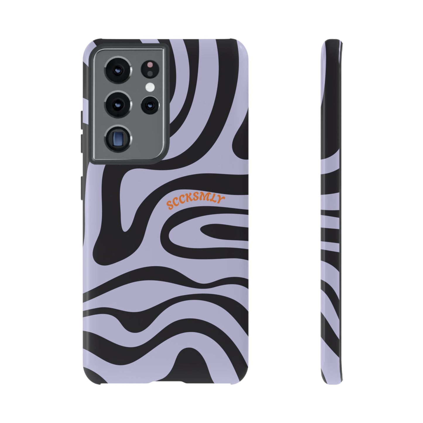 Purple Swirl Phone Case for Samsung