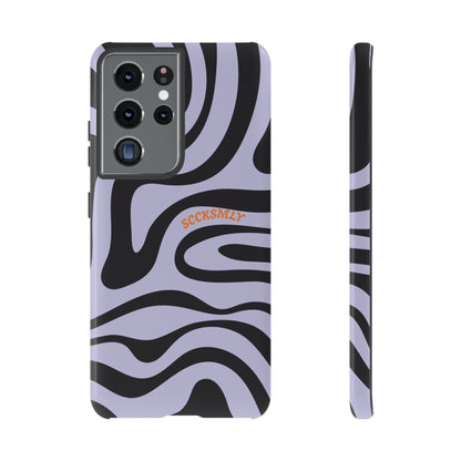 Purple Swirl Phone Case for Samsung