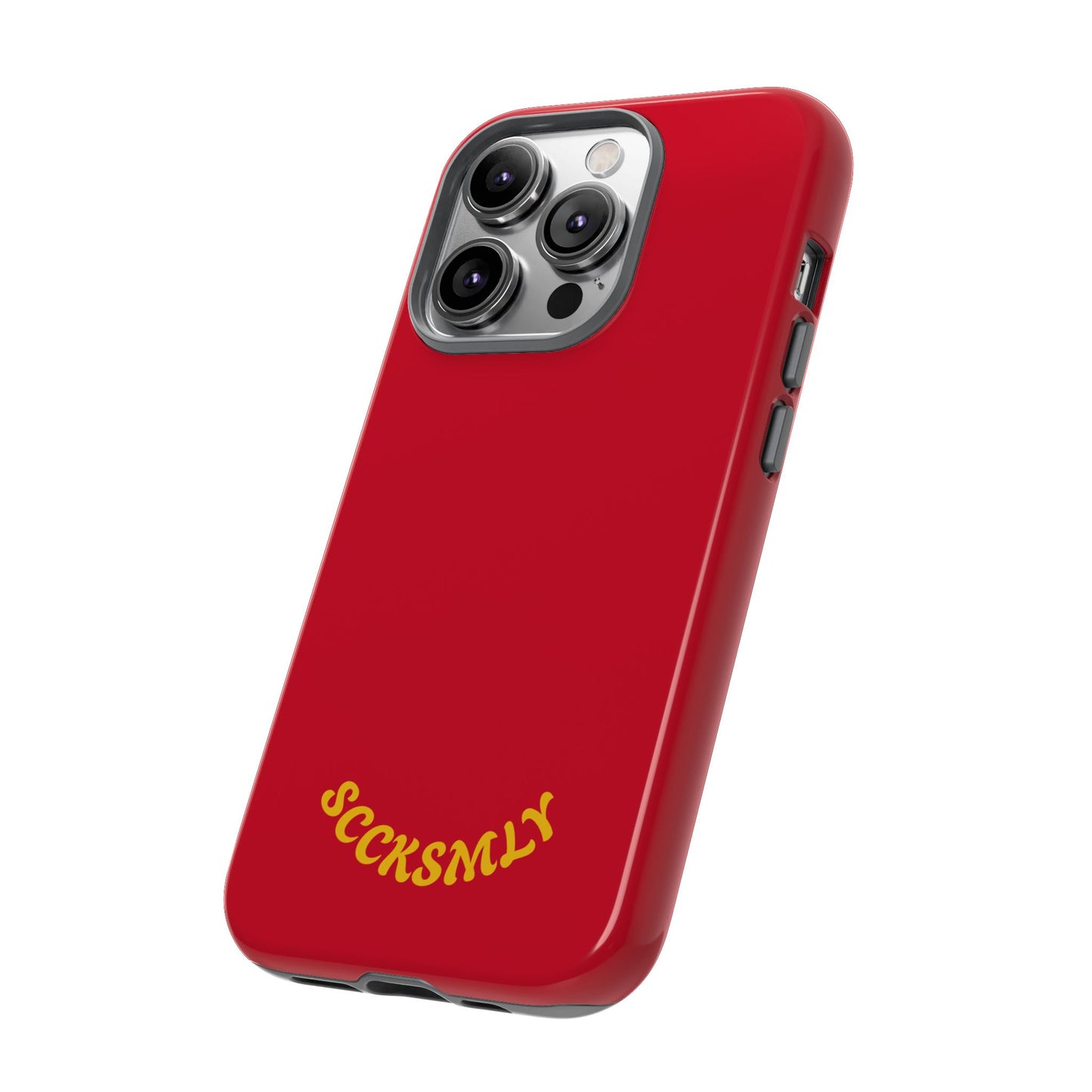 SOLID Calm Cherry Tough Case for Apple