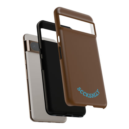 SOLID Chocolate Coco Tough Case for Google Pixel
