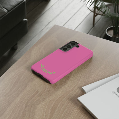 SOLID Sweet Static Pink Tough Case for Samsung