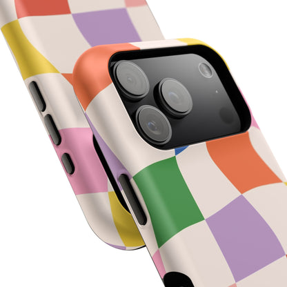 Checker Flicker Phone Case Apple