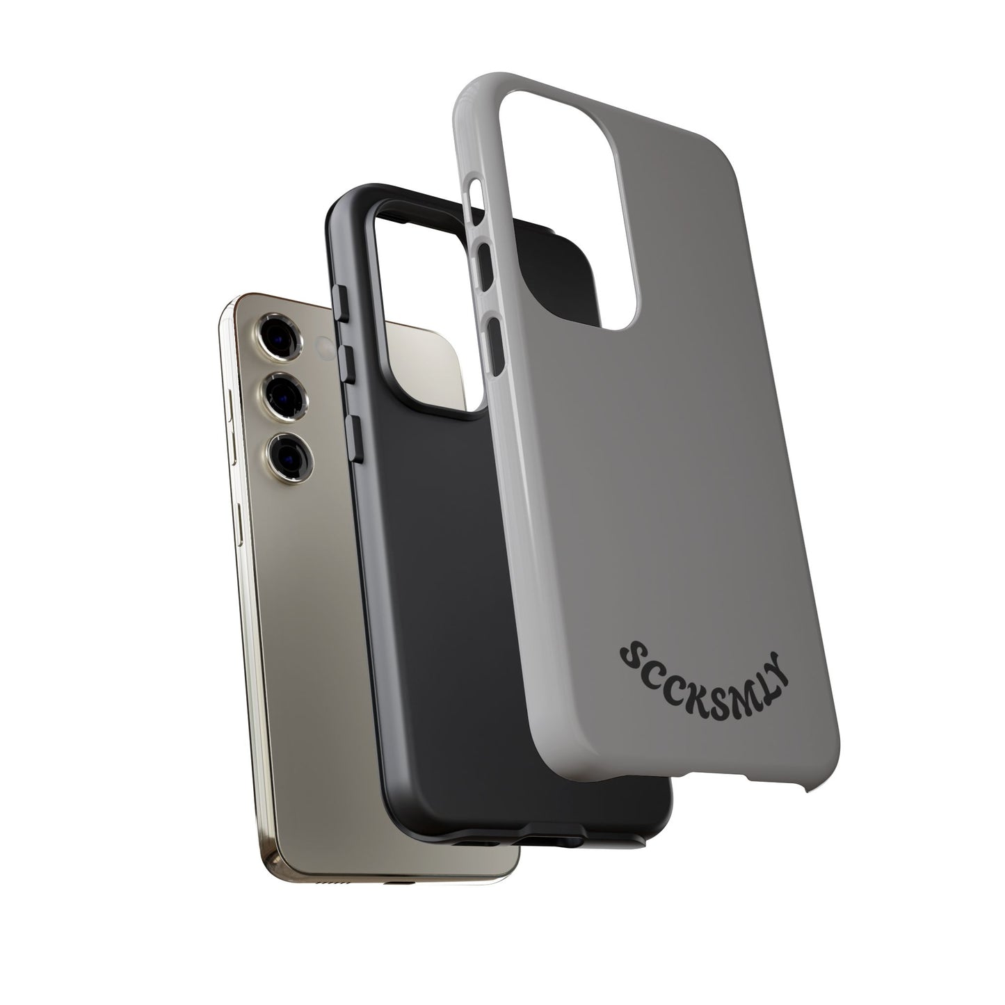 SOLID Asphalt Acid Tough Case for Samsung