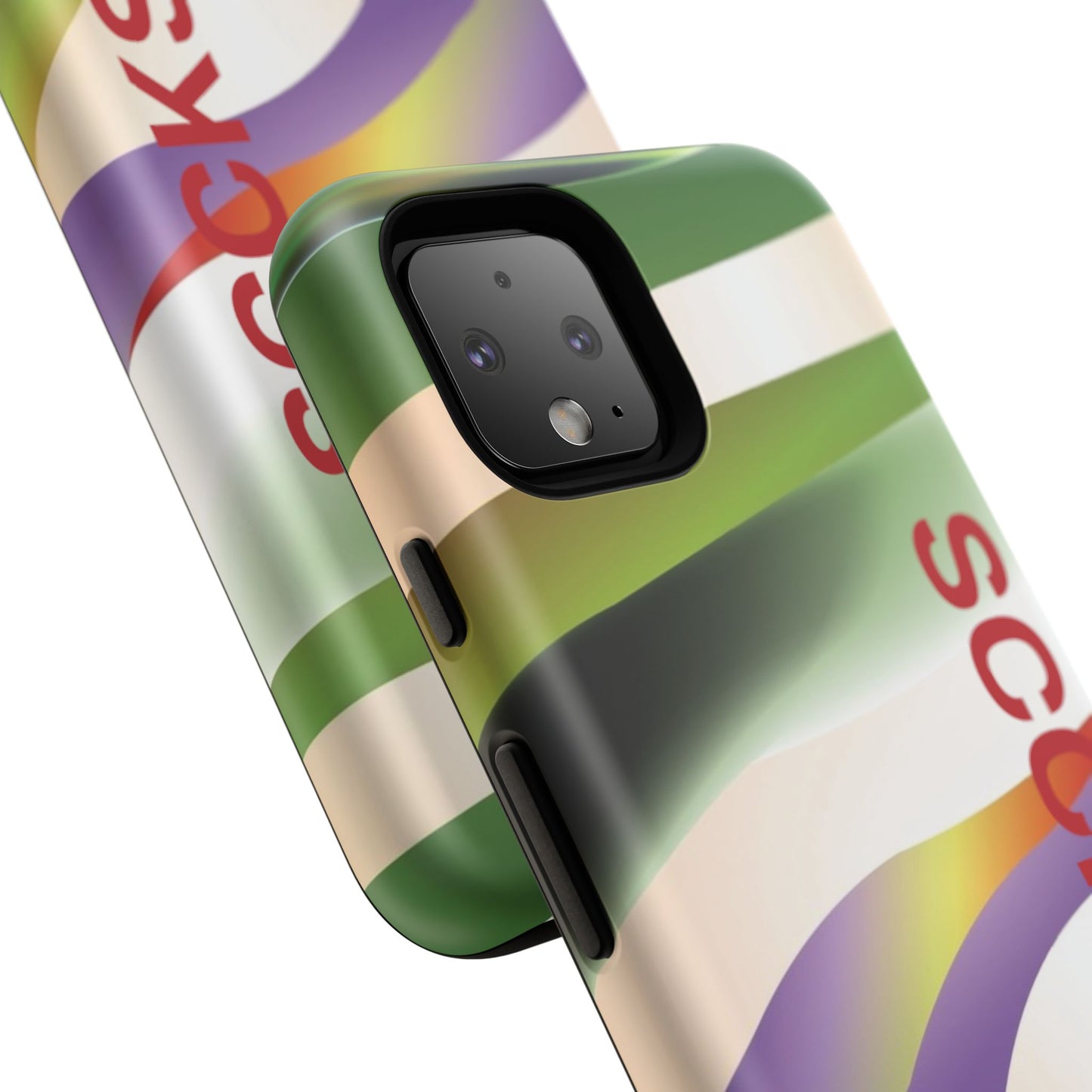 Green Waves Phone Case for Google Pixel