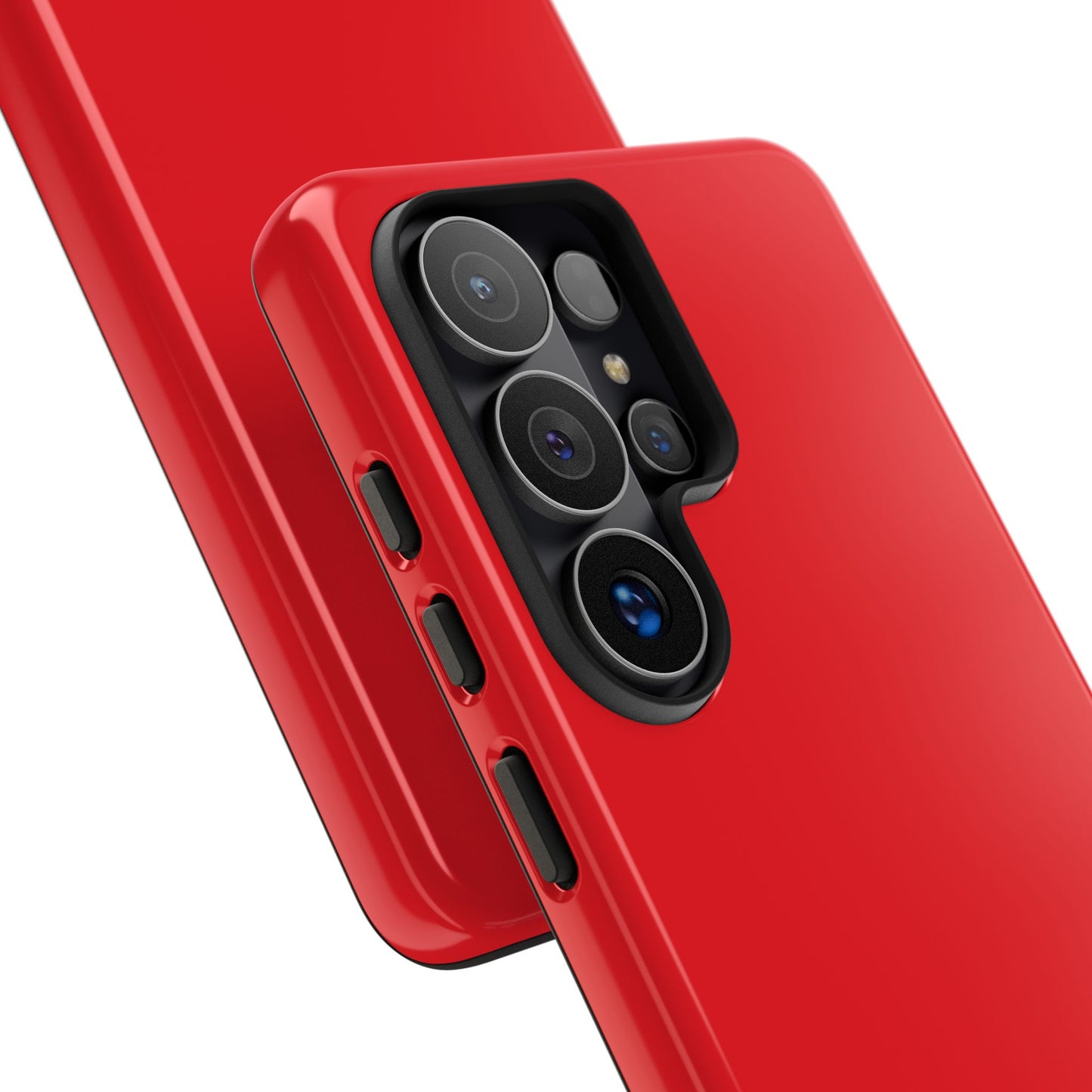 SOLID Screaming Red Tough Case for Samsung