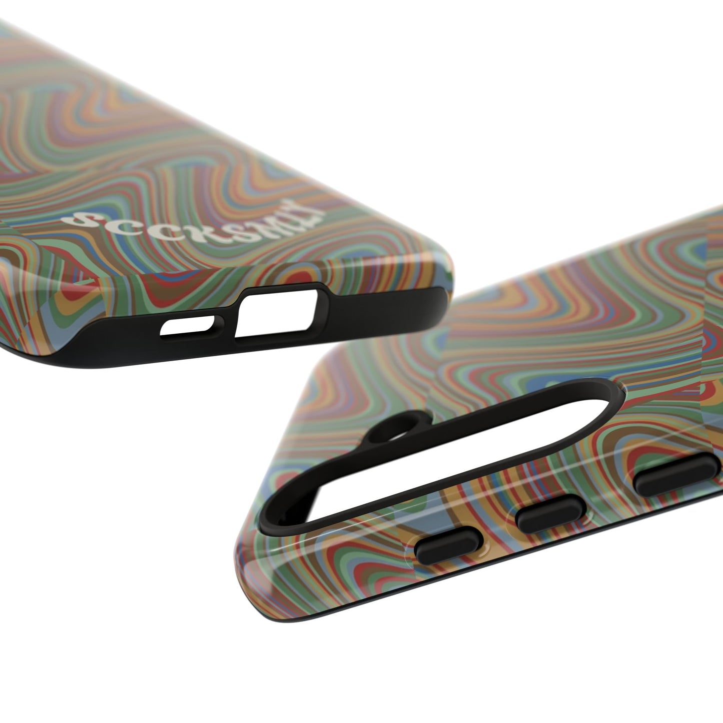 Earthly Waves Tough Phone Case for Samsung