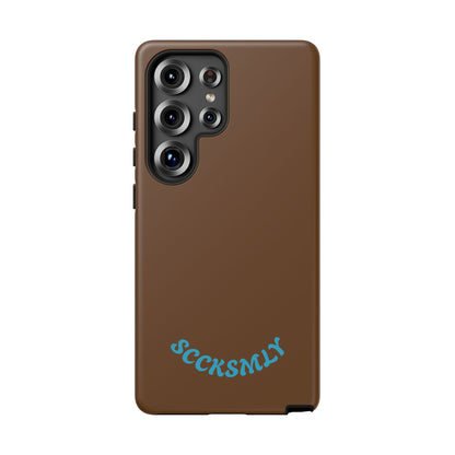 SOLID Chocolate Coco Tough Case for Samsung