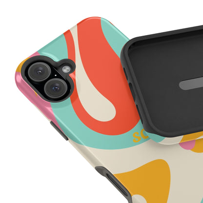 Psychodelic Acid Swirl Phone Case for Apple
