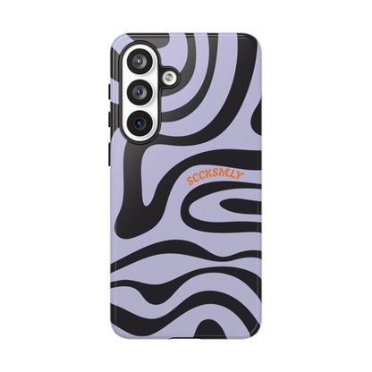 Purple Swirl Phone Case for Samsung