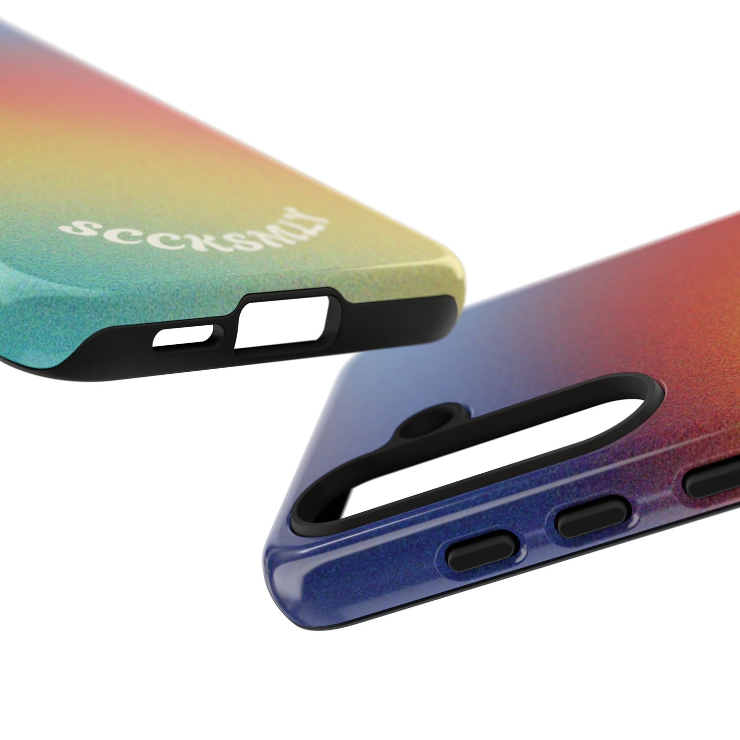 Faded Sunset Aura Tough Phone Case for Samsung