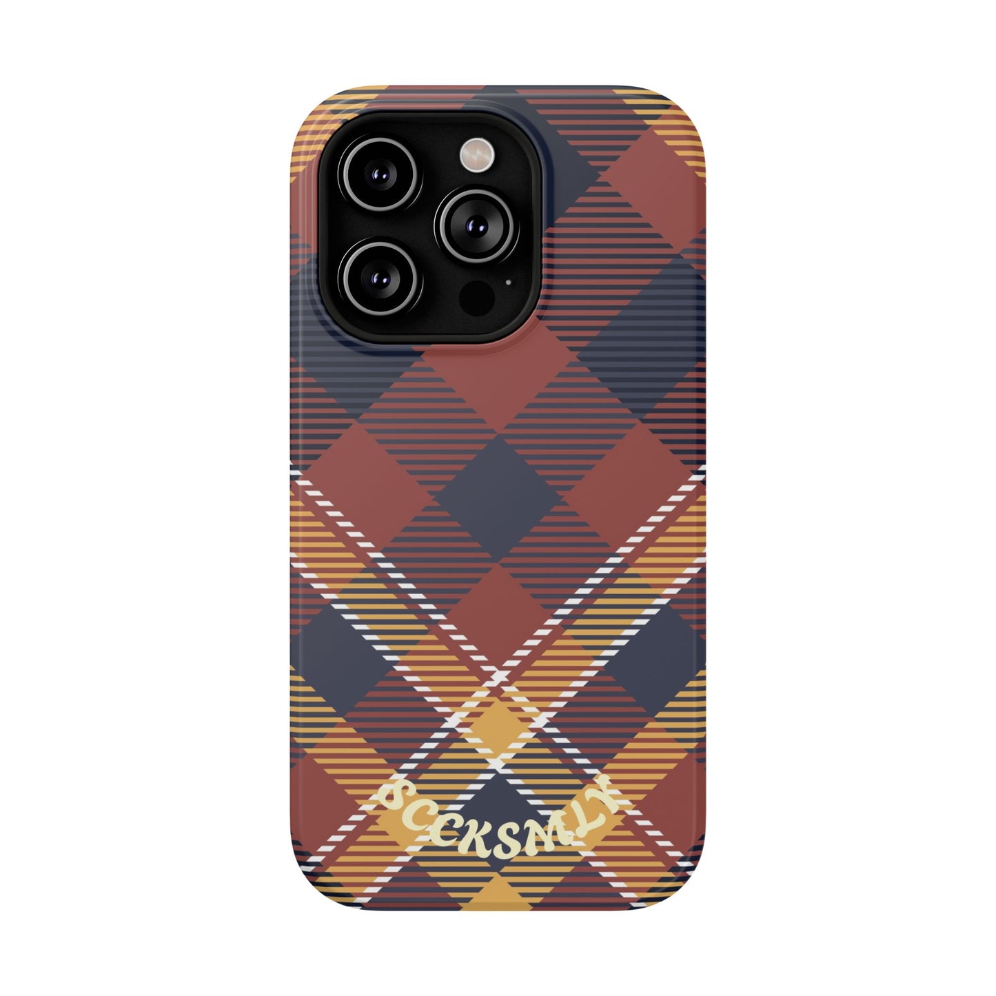 Harvest Tartan Phone Case for Apple