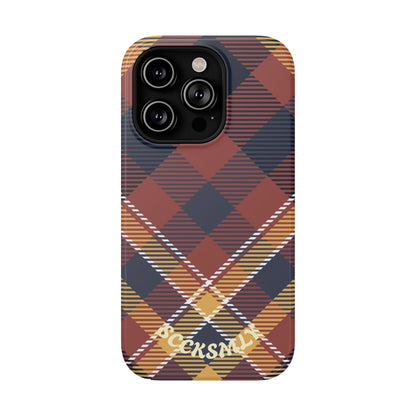 Harvest Tartan Phone Case for Apple