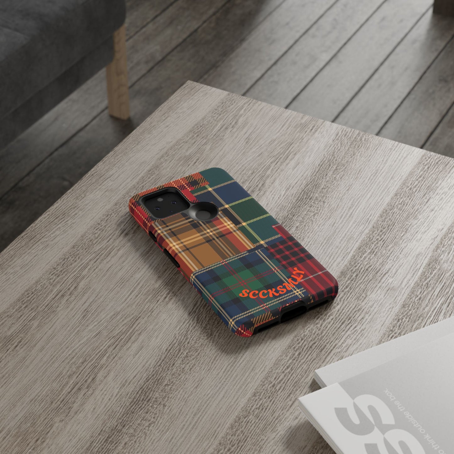 Heritage Hues Patchwork Tough Phone Case for Google Pixel