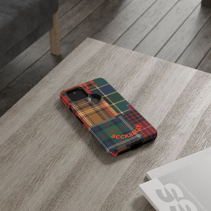 Heritage Hues Patchwork Tough Phone Case for Google Pixel