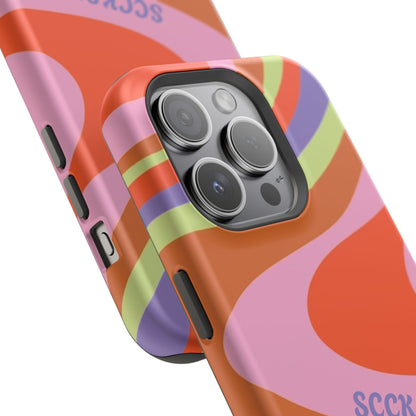 Curvy Swirl Phone Case for Apple