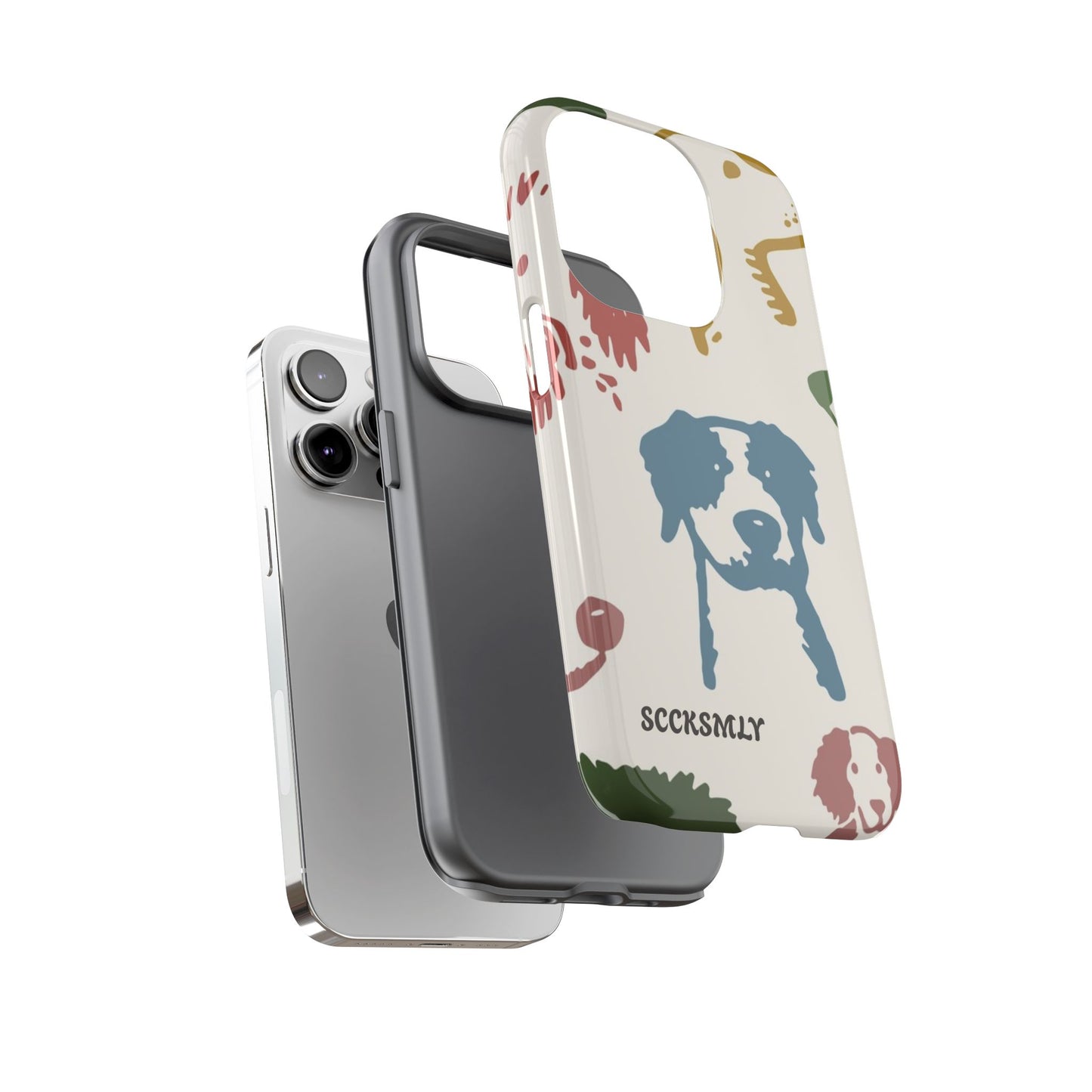 Paws & Portraits Tough Phone Case for Apple